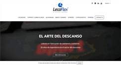 Desktop Screenshot of lecaflex.com